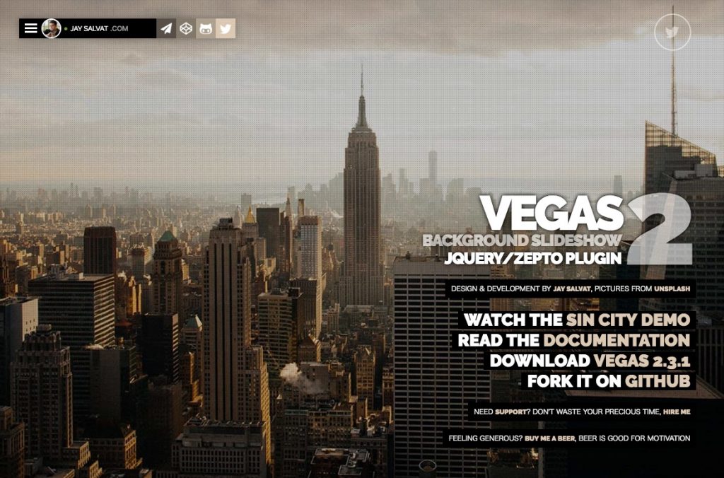 Vegas Background SlideShow